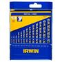 Imagem de Broca aço rápido  IRWIN 1/16 a 1/4" kit com 13 peças