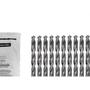 Imagem de Broca Aco Rapido Tramontina Basic (I) 3/16'' Pacote Com 10 Pecas - 43125/011 - Kit C/10 Pecas