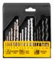 Imagem de Broca aco rapido videa e p/ madeira c/ 16 pcs 9tg