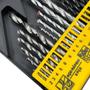 Imagem de Broca aco rapido videa e p/ madeira c/ 16 pcs 9tg