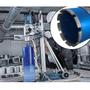 Imagem de Broca Azul para Perfuratriz Serra Copo Coroa Diamantada 83 X 450mm R Encaixe 1.1/4