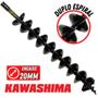 Imagem de Broca Com Ponta Resistente Kawashima Em Ferro Com Espiral Duplo E Lâmina de Vídia 800mm x 100mm