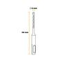 Imagem de Broca de 6 X 110 Mm Em Metal Duro Com Encaixe Em Marteletes Sds Plus Para Concreto E Parede Ctc-011060110 Ctpohr