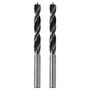 Imagem de Broca Para Madeira 8mm 3 Pontas Profissional Aço cromo 2 Pçs