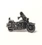 Imagem de Broche Boton Moto Custom Moto Clube Para Colete Jaqueta