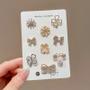 Imagem de Broche De Flor Com Laço De Metal Anti-reflexo Para Moda Feminina, Acessório Para Suéter, Casaco E