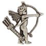 Imagem de Broche Metal Strass Cupido BRG7254