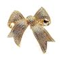 Imagem de Broche Pin Dreamlandsales Victorian Vintage Silver Ribbon Bow