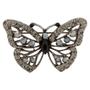 Imagem de Broche Strass Borboleta Black BRG0057