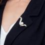Imagem de Broche Strass e Pérola BRG0032