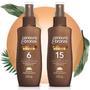 Imagem de Bronzeador Óleo Spray Cenoura e Bronze 110ml FPS 6 Bronzeado Rápido e Duradouro com Óleo de Cenoura e Vitamina E