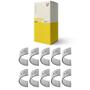Imagem de Bronzina Casquilho Mancal 0.50 Fiat Spazio 147 Elba Oggi 76 a 96 Metal Leve SBC407