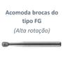 Imagem de Broqueiro alumínio 60 furos fg prata - microdont