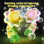 Imagem de Bubble Gun JOI MEW recarregável com luzes LED, pacote com 2 unidades para crianças