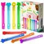 Imagem de Bubble Wands VKTEN, 32 unidades, mini sortimento, 8 estilos, 8 cores, crianças