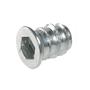 Imagem de Bucha Americana Zamac 1/4 X 13 Mm Acabamento Natural (Kit Com 100 Un)