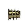 Imagem de Bucha Americana Zamac M6 X 10 Mm Zinco Amarelo (Kit Com 200 Un)