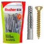 Imagem de Bucha De Nylon Fischer Ux 6mm Universal C Parafuso 20pçs