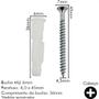 Imagem de Bucha Fix.Sfor Mu 06 C/100 C/Par Tij.Fur