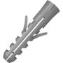 Imagem de Bucha Fixacao Sforplast Nylon Com Aba 12Mm Pacote Com 250 Pecas