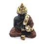 Imagem de Buda Com Pedras G Preto - Mãos Unidas