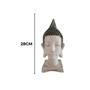 Imagem de Buda Hindu Busto Estátua Gesso 28cm