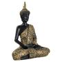 Imagem de Buda Hindu Tailandês Deus Prosperidade Riqueza Resina 20 cm