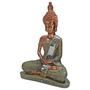 Imagem de Buda Hindu Tailandês Sidarta Decoração Resina Estátua Bronze