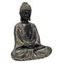 Imagem de Buda Hindu Tailandês Tibetano Estátua Marrom Grande de 22 cm