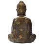 Imagem de Buda Hindu Tibetano Estátua Decorativa Imitação Madeira 22cm