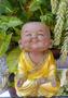 Imagem de Buda Monge da Felicidade Sorridente Decoração Sala