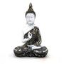 Imagem de Buda Tibetano Tailandes Sidarta Hindu Estatueta Resina 15cm