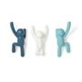 Imagem de Buddy - paleta azul - conjunto com 3 cabideiros de parede
