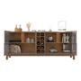 Imagem de Buffet Aparador 190cm 4 Portas com Adega Lizz