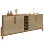 Imagem de Buffet Aparador 190cm 4 Portas com Adega Lizz