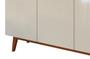Imagem de Buffet Aparador Ares 3 Portas Off White com Nature - MoveisAqui