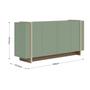 Imagem de Buffet Aparador com 4 Portas 160x79cm Copacabana Colibri