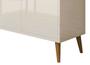 Imagem de Buffet Aparador com Adega Retrô Wine Off White - MoveisAqui