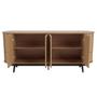 Imagem de Buffet Aparador com Canto Arredondado 4 portas 100% MDF