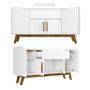 Imagem de Buffet Aparador com Gaveta Impressious Branco Cinamomo