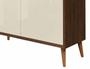 Imagem de Buffet Aparador Retrô Delux 2 Portas Malbec com Off White - MoveisAqui