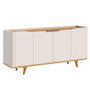 Imagem de Buffet Arc Off White/Nature 160cm