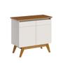 Imagem de Buffet Classic 02 Portas Sem Espelho 64375 Off White/Freijo - Imcal