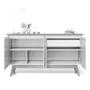 Imagem de Buffet Classic 4 P com Gaveta 66433/16 Off White Nature Imcal