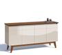 Imagem de Buffet Classic Imcal Off White com Freijó 4 Portas - 66475