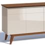 Imagem de Buffet Classic Imcal Off White com Freijó 4 Portas - 66475