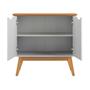 Imagem de Buffet com Portas Congonhas Branco Acetinado 