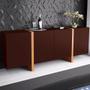 Imagem de Buffet de Madeira com 4 Portas e 1 Gaveta Interna Barone