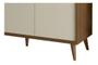 Imagem de Buffet delux delta classico 3 portas malbec/off white