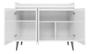 Imagem de Buffet delux delta classico com espelho 3 portas branco